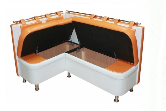 Кухонный угловой диван Модерн (с коробами) в Надыме - изображение 1