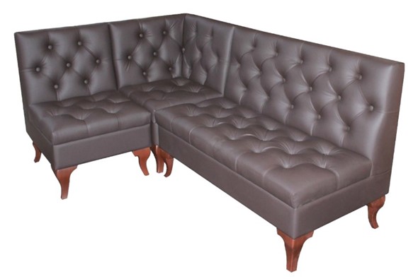 Угловой кухонный диван Фиджи 3 ДУ без короба в Салехарде - изображение