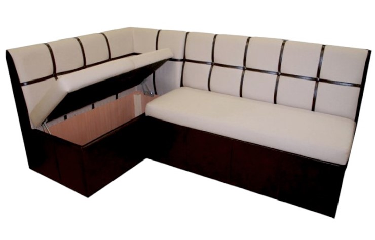 Угловой кухонный диван Квадро 5 со спальным местом в Ноябрьске - изображение 2