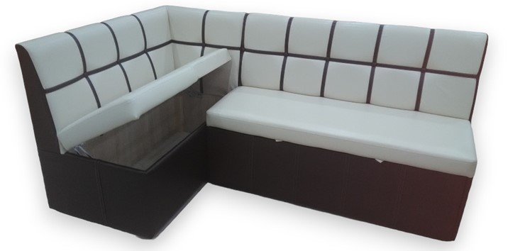 Угловой кухонный диван Квадро 5 со спальным местом в Салехарде - изображение 3