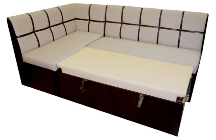 Угловой кухонный диван Квадро 5 со спальным местом в Новом Уренгое - изображение 1