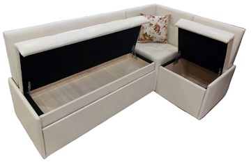 Кухонный угловой диван Модерн 8 со спальным местом и двумя коробами в Губкинском - предосмотр 2