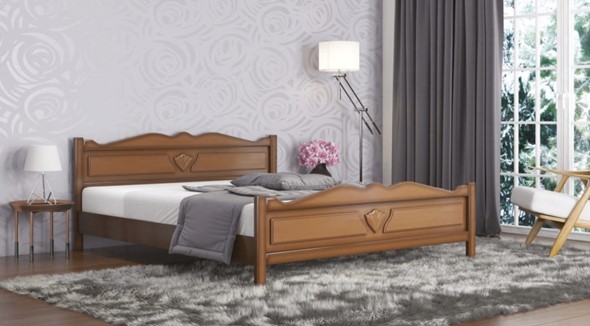 Кровать спальная Венеция 160*200 с основанием в Салехарде - изображение