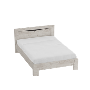 Кровать с основанием Соренто 1400, Дуб бонифаций в Надыме