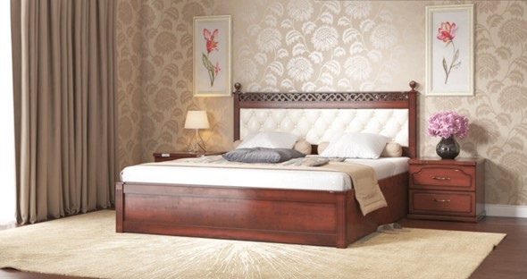 Кровать 2-х спальная Ричард 160*200 с основанием в Салехарде - изображение
