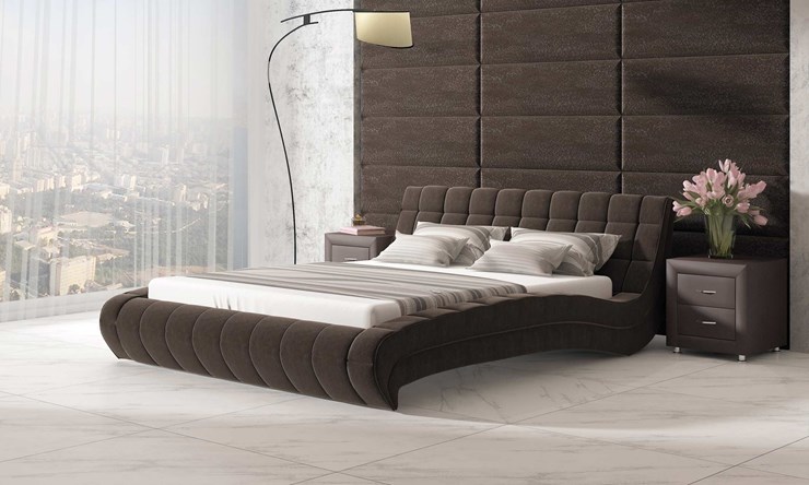 Кровать 1.5-спальная Milano 120х190 с основанием в Салехарде - изображение 2
