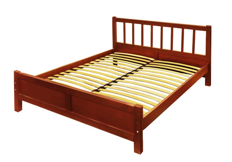 Двуспальная кровать Прага 160х200 с оcнованием в Губкинском - изображение 1