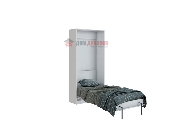 Кровать-шкаф Велена 1, 800х2000, цвет белый в Новом Уренгое - изображение