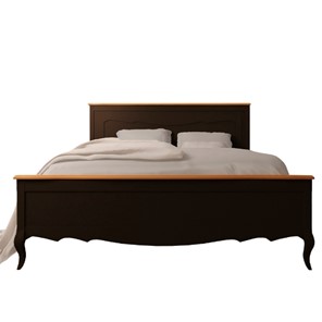 Двуспальная кровать Leontina (ST9341/18BLK) Черный в Новом Уренгое