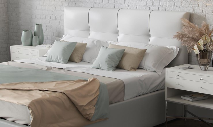 Двуспальная кровать Caprice 200х200 с основанием в Лабытнанги - изображение 2