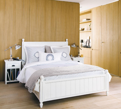 Кровать в спальню Palermo, (PL1016), белый в Салехарде - изображение