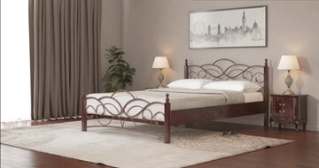 Полуторная кровать Марго 140*200 с основанием в Новом Уренгое