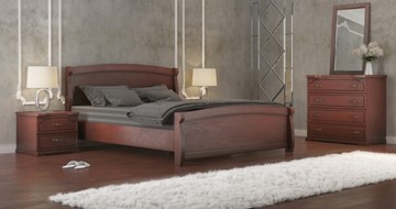 Двуспальная кровать СВ-Стиль Магнат 160*190 с основанием в Надыме