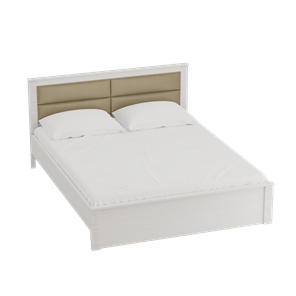 Кровать с основанием Элана 1200, Бодега белая в Новом Уренгое