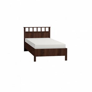 Односпальная кровать Sherlock 50 Люкс 900, Орех шоколадный + 5.1 Основание с гибкими ламелями, Металл в Новом Уренгое