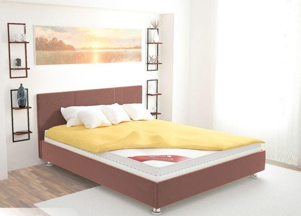 Кровать Вена 140х200 (с основанием) в Салехарде - изображение