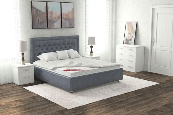 Кровать спальная Валенсия 160х200 (с основанием) в Салехарде - изображение