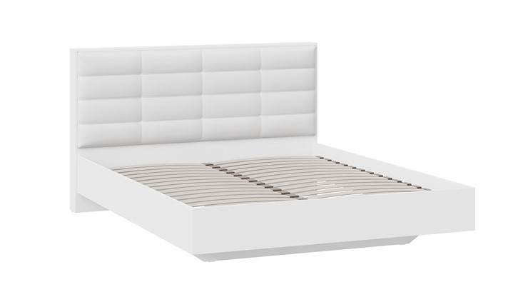 Кровать 2-спальная Агата тип 1 (Белый) в Губкинском - изображение 1