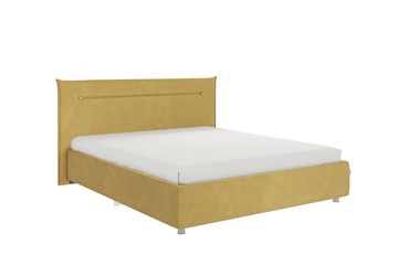 Кровать спальная Альба 1.6, медовый (велюр) в Новом Уренгое
