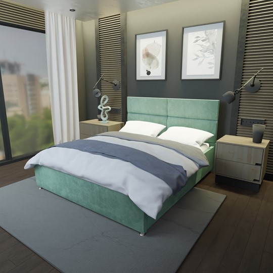 Кровать 2х-спальная Аврора 180х200 с подъемным механизмом в Салехарде - изображение 5