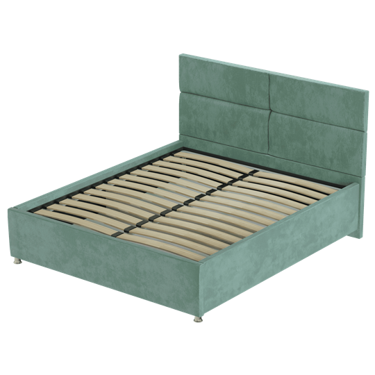 Кровать в спальню Аврора 180х200 с подъемным механизмом и дном в Салехарде - изображение 7