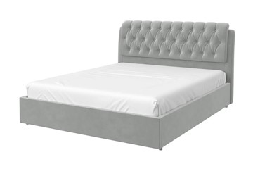 Кровать 2-спальная Белиста 180х200 (Светло-серый) с основанием в Надыме
