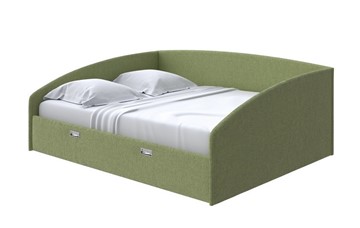 Двуспальная кровать Bono 160х200, Рогожка (Firmino Авокадо) в Салехарде