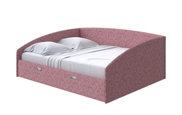 Кровать спальная Bono 160х200, Рогожка (Levis 62 Розовый) в Салехарде - предосмотр