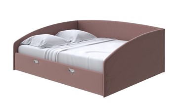 Кровать в спальню Bono 180х200, Экокожа (Молочный шоколад) в Лабытнанги