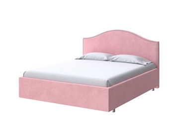 Кровать с мягкой спинкой Classic 180х200, Велюр (Casa Жемчужно-розовый) в Салехарде