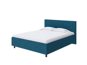 Кровать 2-спальная Como (Veda) 3 140x200, Микрофибра (Diva Синий) в Лабытнанги