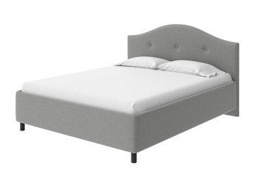 Спальная кровать Como (Veda) 7 180x200, Искусственная шерсть (Лама Светло-серый) в Салехарде