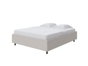 Спальная кровать Como (Veda) Base 1 140x200, Рогожка (Savana Milk) в Лабытнанги