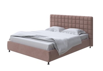Кровать 2-спальная Corso-3 140x200, Велюр (Ultra Горячий шоколад) в Салехарде - предосмотр