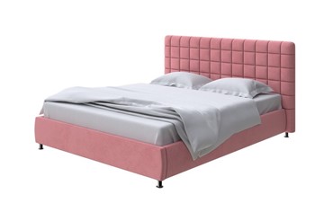 Кровать 2-х спальная Corso-3 140x200, Велюр (Ultra Ягодный сорбет) в Надыме