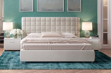 Кровать Corso-3 160х200, Искусственная шерсть (Лама Лён) в Надыме