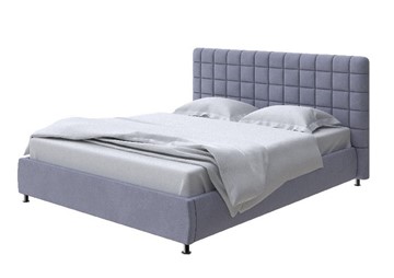 Двуспальная кровать Corso-3 160х200, Велюр (Casa Благородный серый) в Салехарде - предосмотр