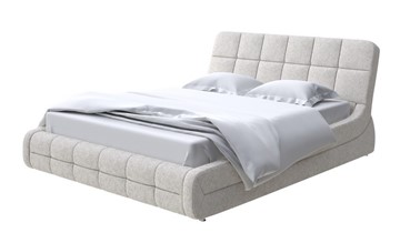 Кровать в спальню Corso-6 140x200, Рогожка (Levis 12 Лён) в Лабытнанги