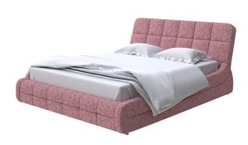 Кровать 2-х спальная Corso-6 140x200, Рогожка (Levis 62 Розовый) в Новом Уренгое