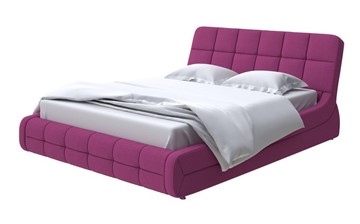 Спальная кровать Corso-6 140x200, Рогожка (Savana Berry) в Салехарде - предосмотр