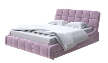 Кровать в спальню Corso-6 140x200, Велюр (Лофти Слива) в Надыме