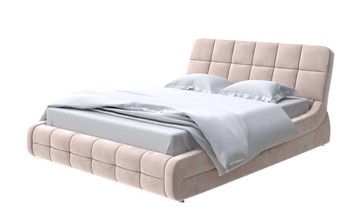 Спальная кровать Corso-6 140x200, Велюр (Лофти Мокко) в Надыме