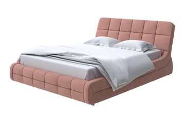 Кровать 2-спальная Corso-6 140x200, Велюр (Ultra Амаретто) в Салехарде