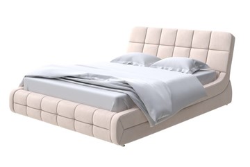 Кровать спальная Corso-6 140x200, Велюр (Ultra Суфле) в Салехарде