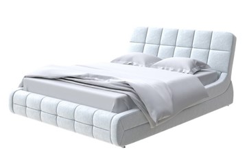 Кровать 2-спальная Corso-6 160х200, Флок (Бентлей Светло-серый) в Надыме