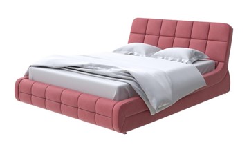 Спальная кровать Corso-6 160х200, Микрофибра (Diva Марсала) в Салехарде - предосмотр