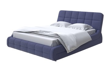 Кровать спальная Corso-6 160х200, Рогожка (Firmino Полуночный синий) в Салехарде
