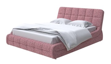 Двуспальная кровать Corso-6 160х200, Рогожка (Levis 62 Розовый) в Салехарде