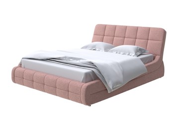 Кровать 2-спальная Corso-6 160х200, Шенилл (Piano 10 Винтажный розовый) в Салехарде