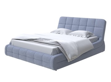 Кровать 2-спальная Corso-6 180х200, Рогожка (Firmino Голубой лед) в Салехарде